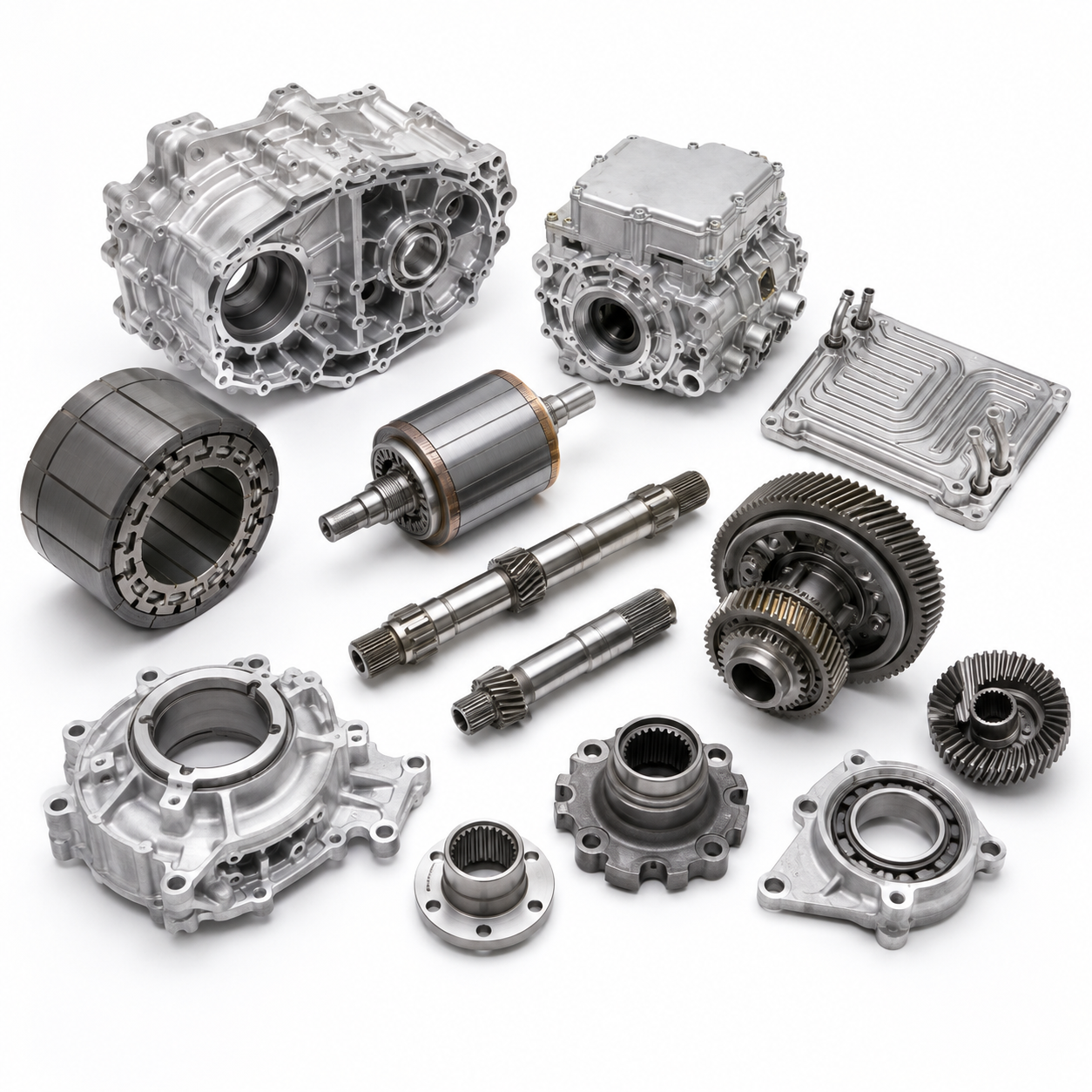EV Drivetrain and Motor Components